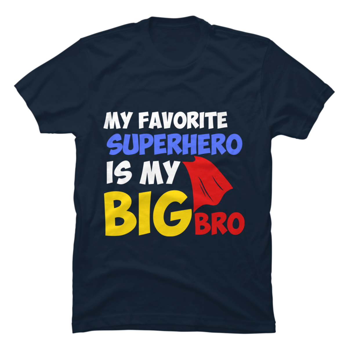 superhero big brother shirt